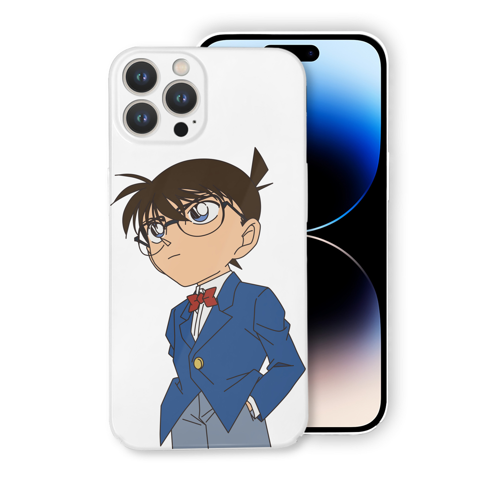 （画像用） 名探偵コナン 江戸川 コナン Detective Conan Conan Edogawa 【iPhone 14シリーズ対応】ハードケース